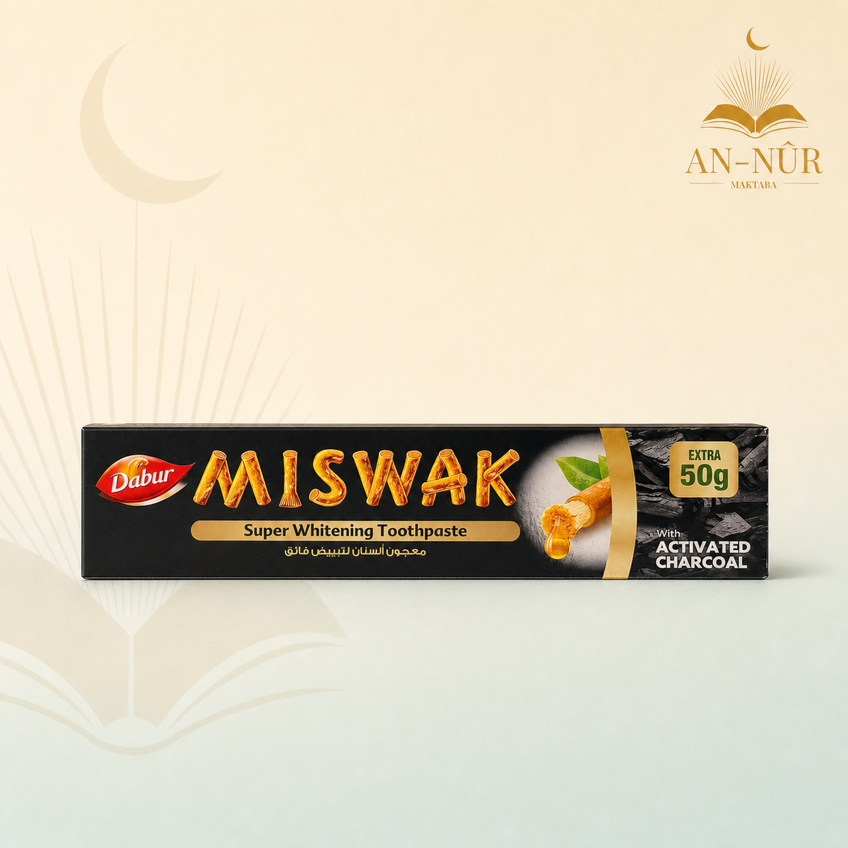Dabur Miswak Super Whitening — with Activated Charcoal