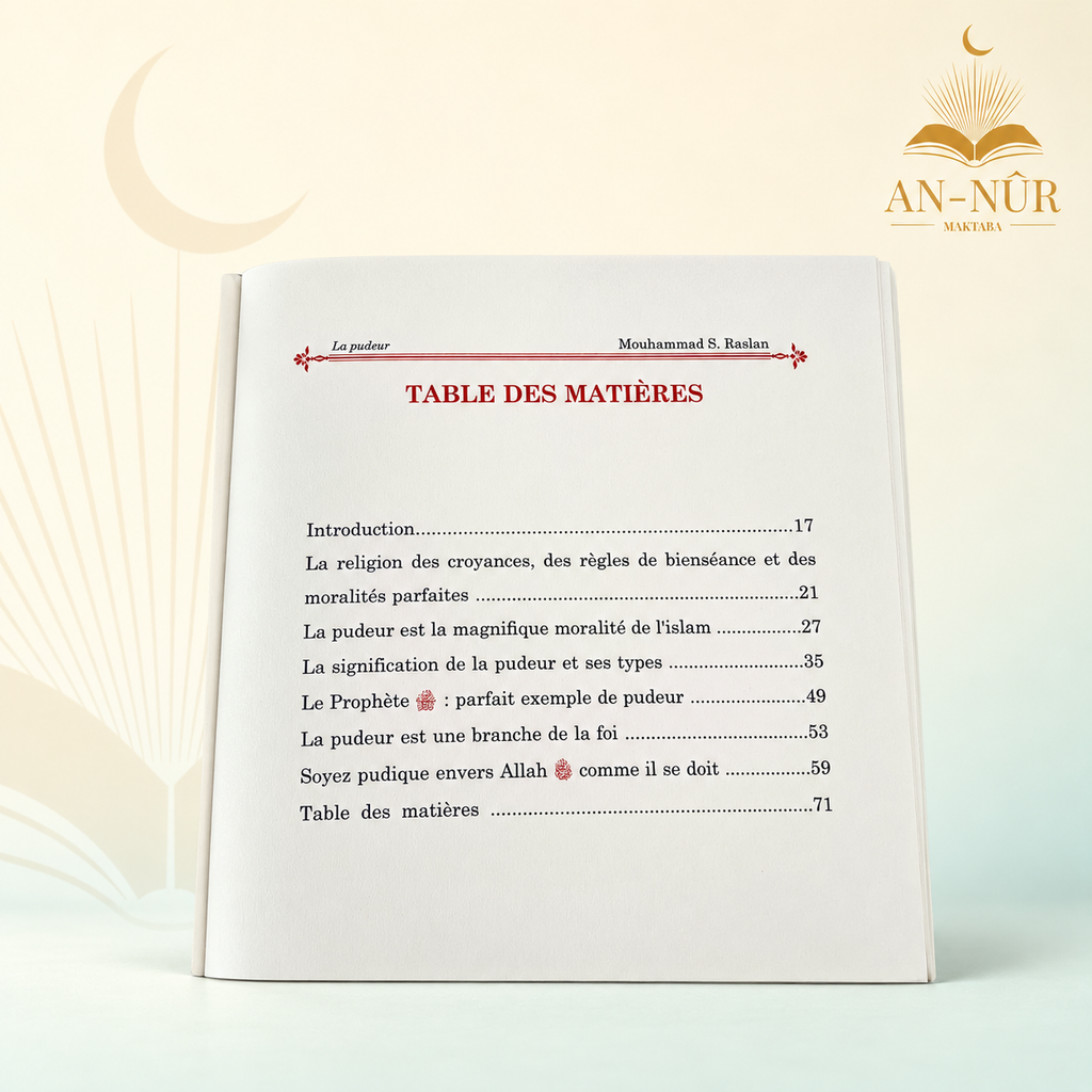 La Pudeur – Cheikh Raslan
